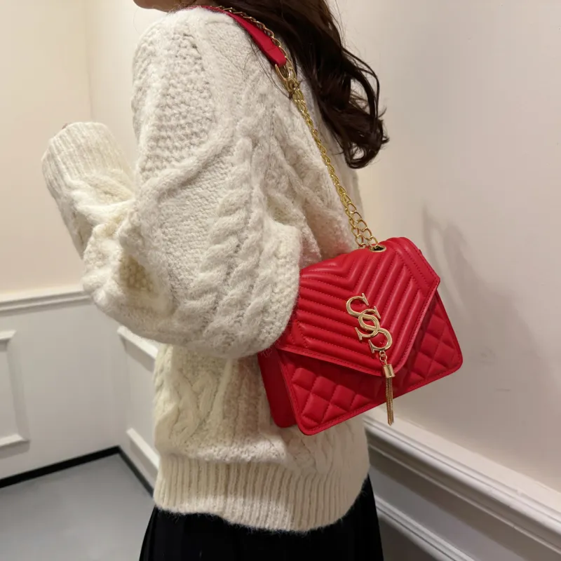 Miss Angel PU Shoulder Bag, Crossbody Bag Women's Multicolor-38