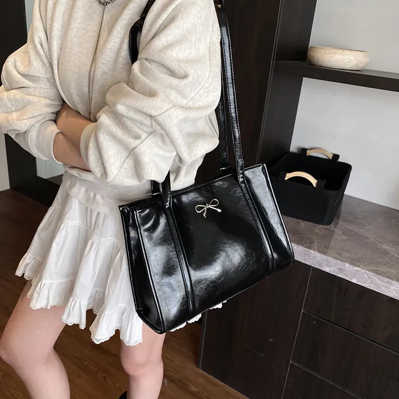 Miss Angel PU One Shoulder Tote Backpack Regular Women's White/Silver/Black-14