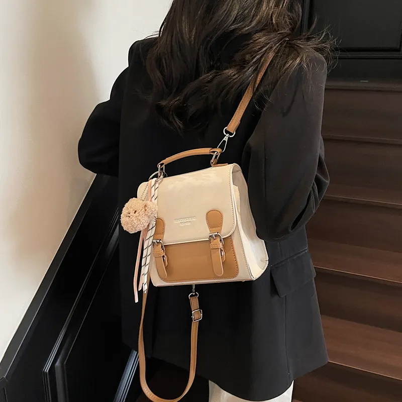 Miss Angel PU Backpack Regular Women's Multicolor-13