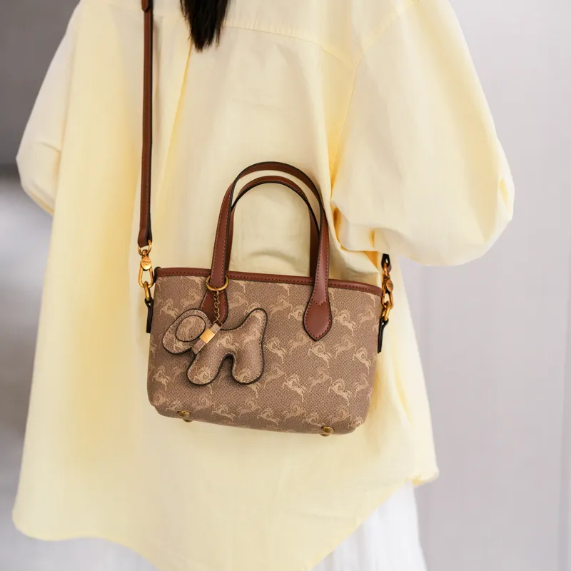Miss Angel PU Crossbody One Shoulder Handbag Trumpets Women's Multicolor-10
