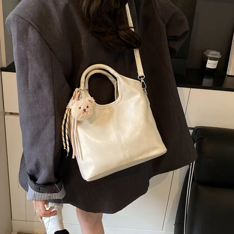 Miss Angel PU Crossbody One Shoulder Handbag Women's Multicolor-22