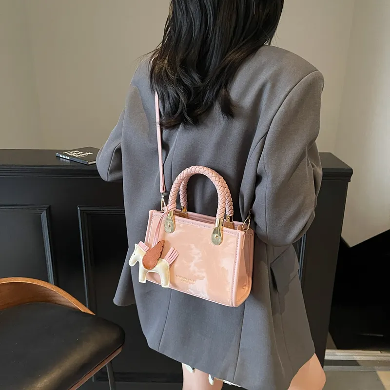 Miss Angel PU Small Square Bag, Crossbody, One Shoulder Handbag Women's Multicolor-20