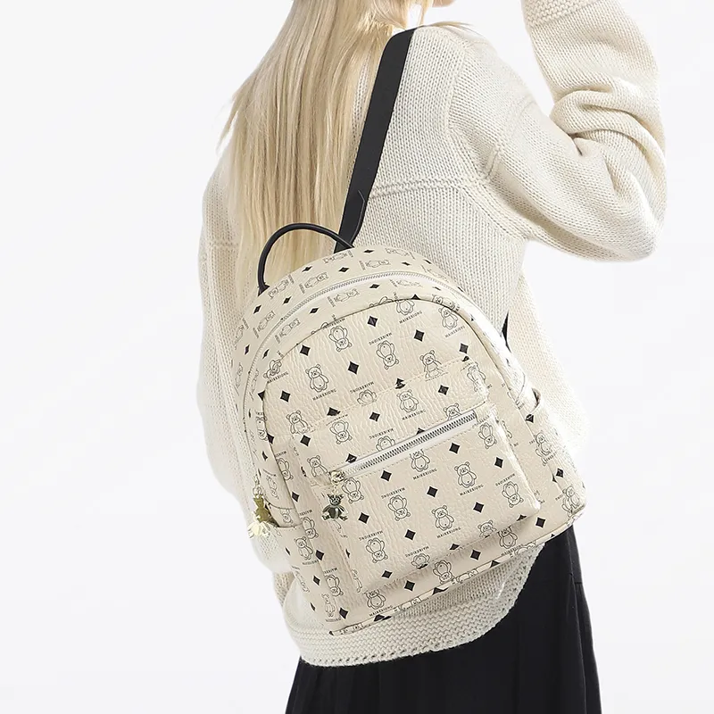 Miss Angel PU Backpack Women's Multicolor-13