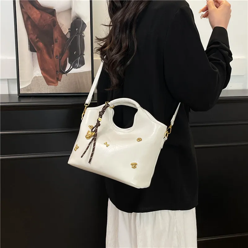 Miss Angel PU One Shoulder Handbag Women's Multicolor-10