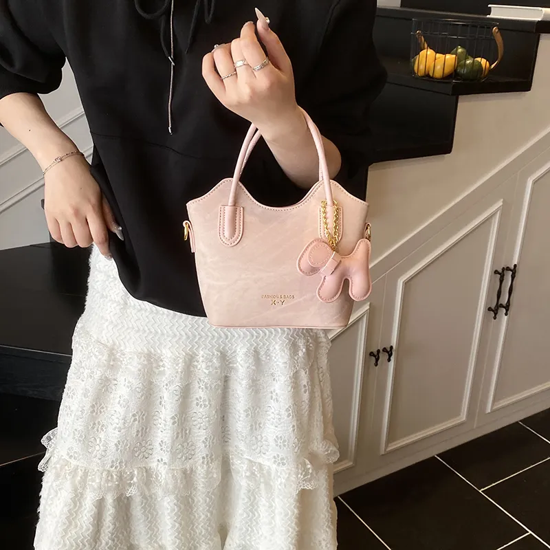 Miss Angel PU One Shoulder Handbag Women's Multicolor-13