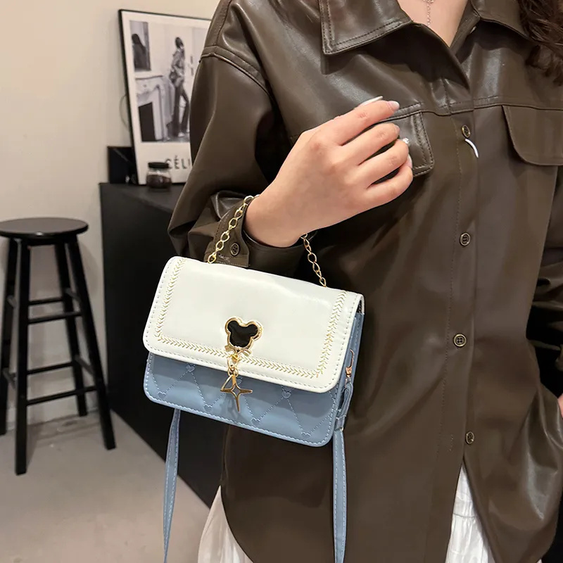 Miss Angel PU Crossbody Bag Travel Bag Regular Women's White/Black/Green/Blue-7