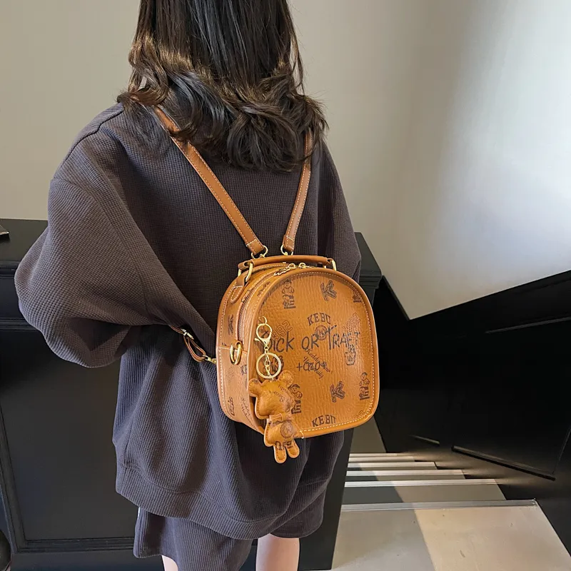 Miss Angel PU Crossbody Bag Backpack Regular Women's Multicolor-9
