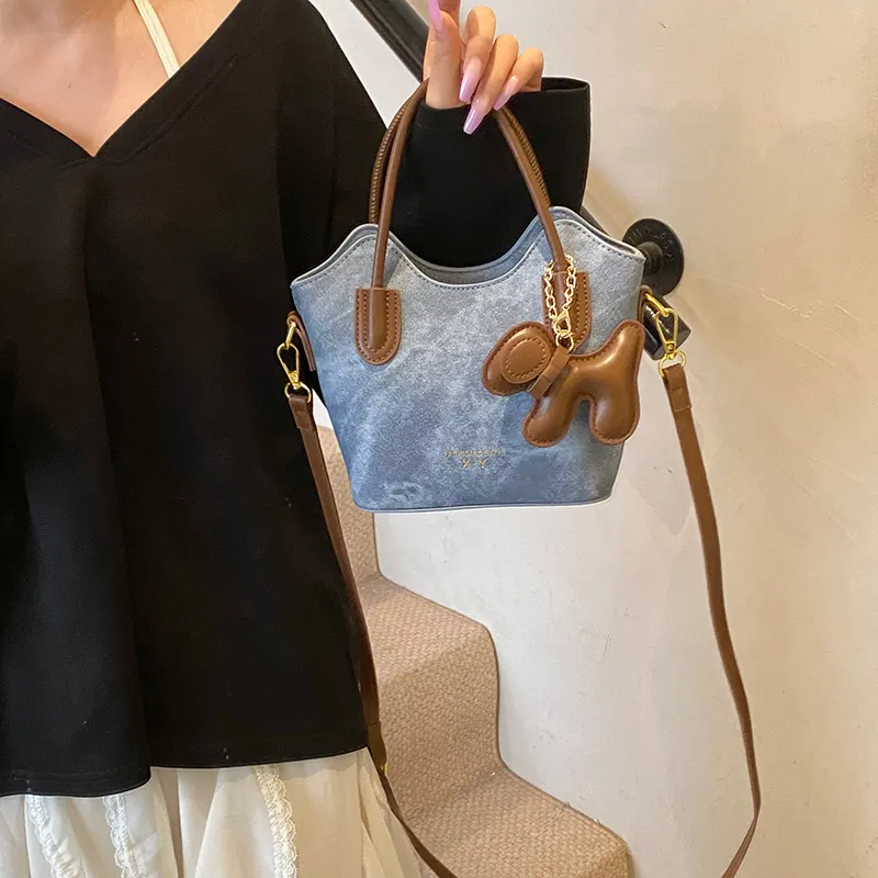Miss Angel PU One Shoulder Handbag Women's Multicolor-21