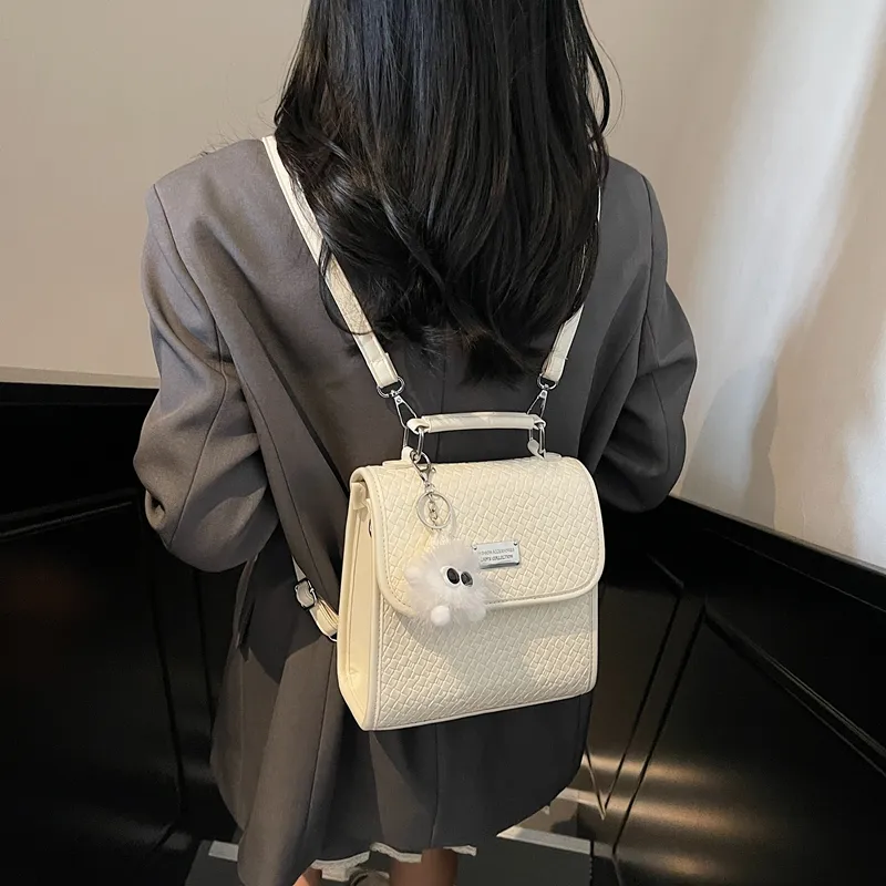 Miss Angel PU Backpack Regular Women's Multicolor-2