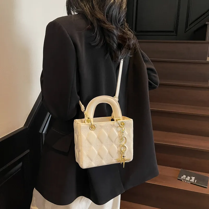 Miss Angel PU Crossbody One Shoulder Handbag Women's Multicolor-5
