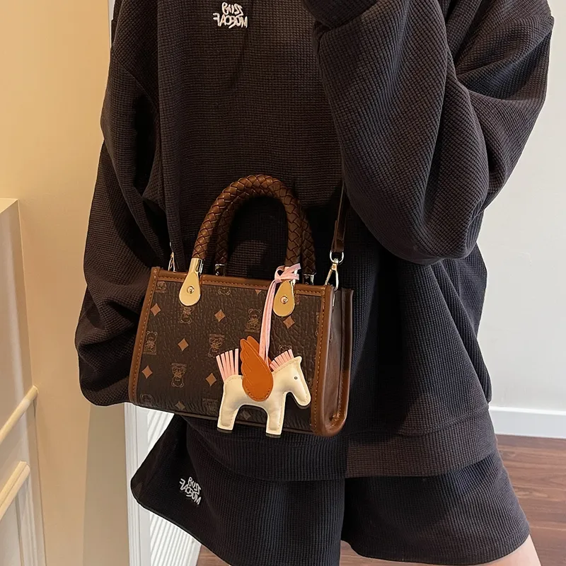Miss Angel PU Crossbody Handbag Women's Multicolor-15
