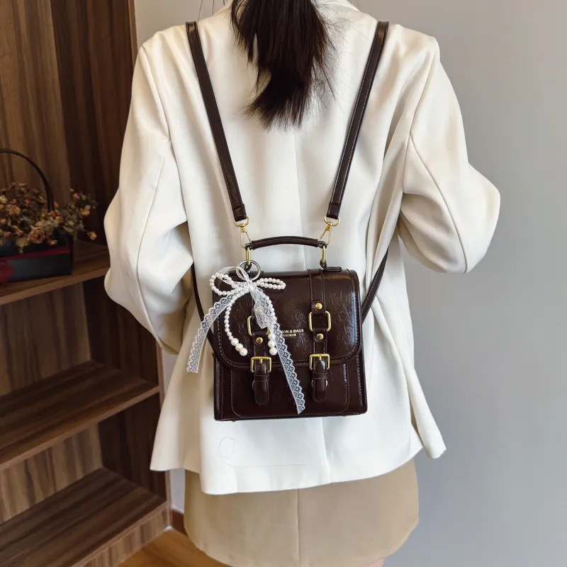 Miss Angel PU Backpack Women's Multicolor-14