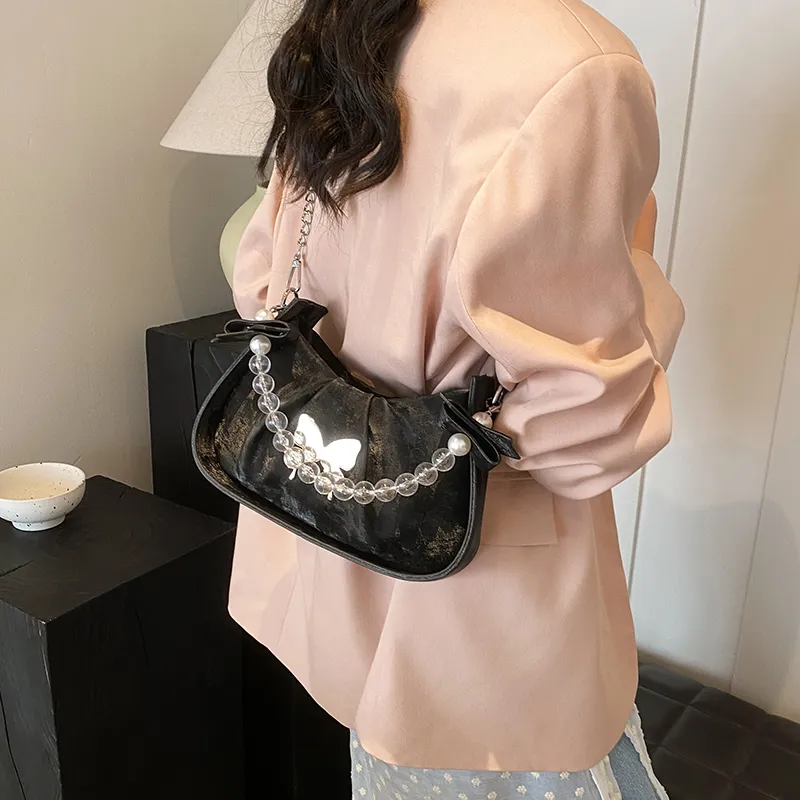 Miss Angel PU Shoulder Bag, Crossbody Bag, Handbag Women's Blue/Pink/White/Black-22