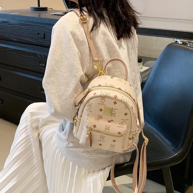 Miss Angel PU Backpack Women's Multicolor-5
