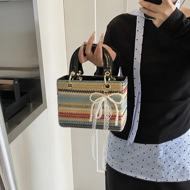 Miss Angel PU Handbag Women's Multicolor-7