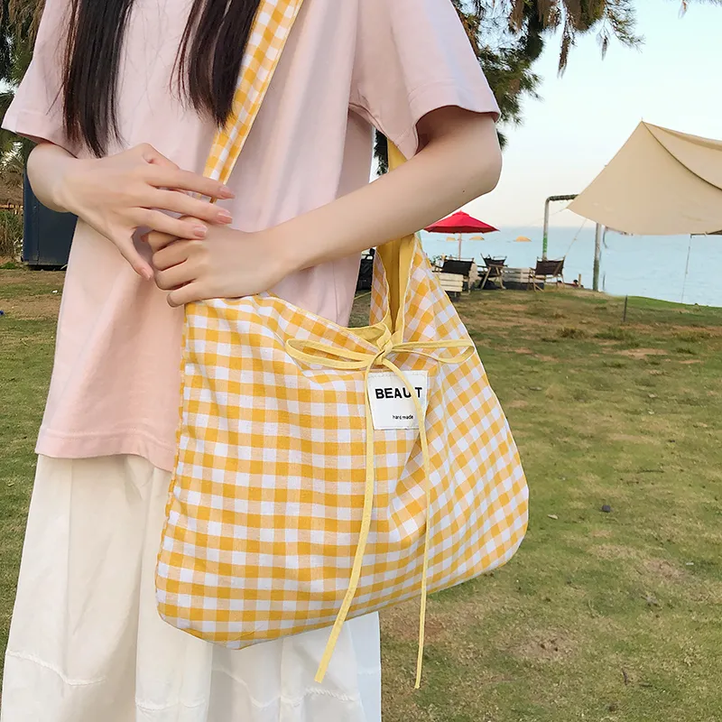 Miss Angel Nylon Tote Bag, Shoulder Bag Women's Multicolor-15