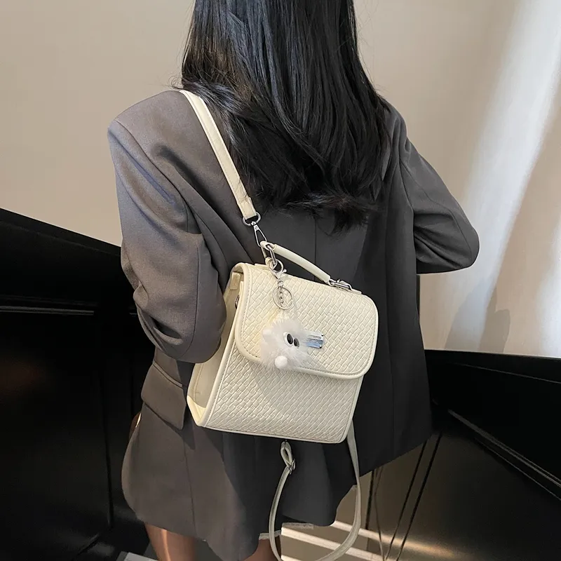 Miss Angel PU Backpack Regular Women's Multicolor-1