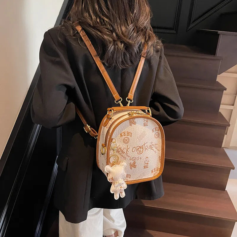 Miss Angel PU Crossbody Bag Backpack Regular Women's Multicolor-25