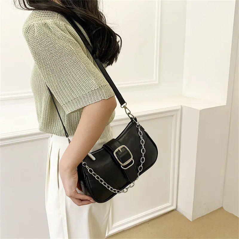 Miss Angel Patent Leather Shoulder Bag Women's Multicolor-9