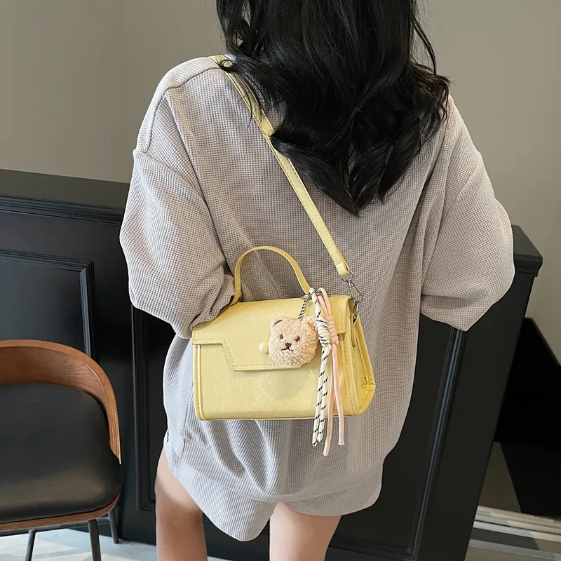 Miss Angel PU Shoulder Bag, Crossbody Bag, Handbag Women's-12