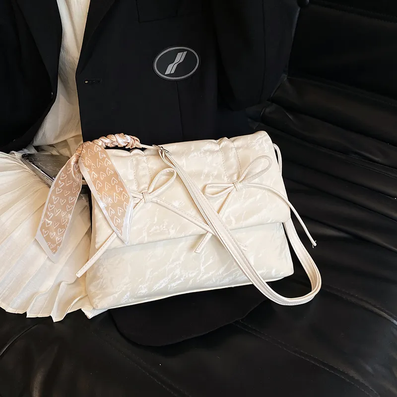 Miss Angel PU Crossbody Bag Regular Women's Pink/White/Black-13