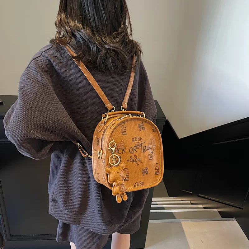 Miss Angel PU Crossbody Bag Backpack Regular Women's Multicolor-10