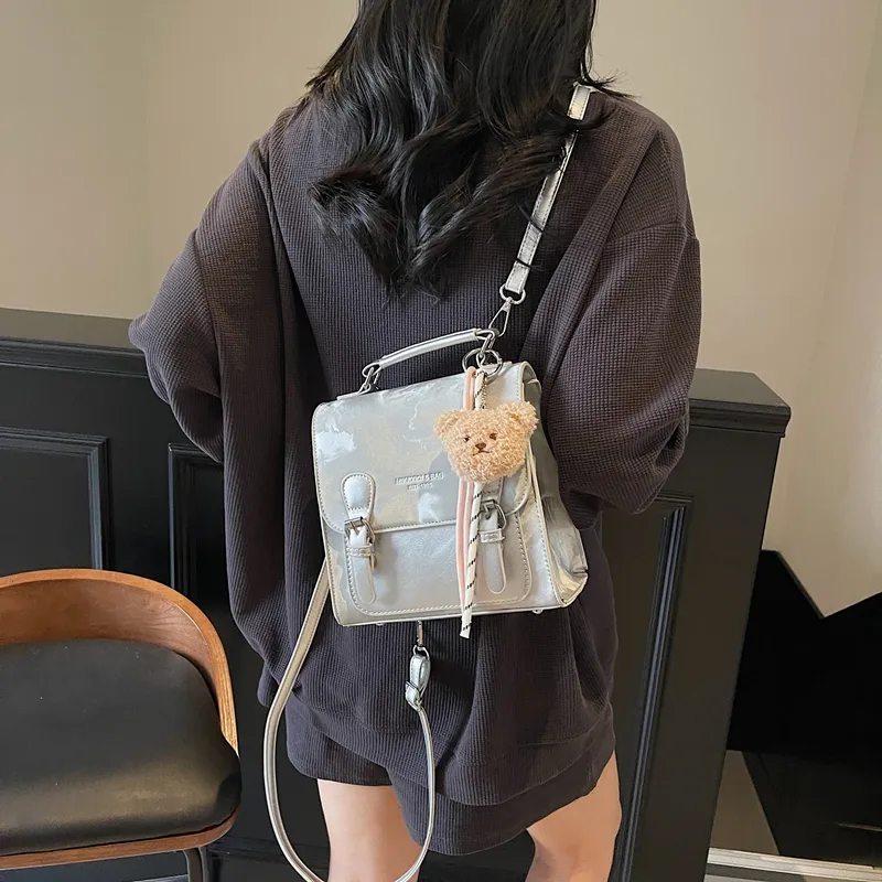 Miss Angel PU Backpack Regular Women's Multicolor-10