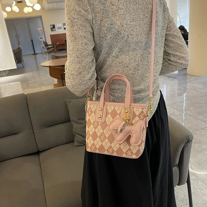 Miss Angel PU Crossbody Bag, Handbag Women's Multicolor-9