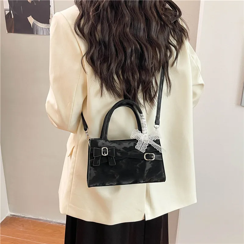 Miss Angel PU Handbag Women's White/Pink-27