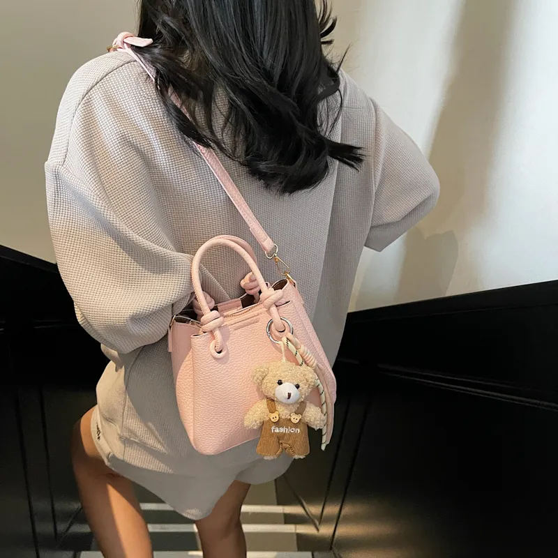 Miss Angel PU Crossbody One Shoulder Handbag Regular Women's Multicolor-25