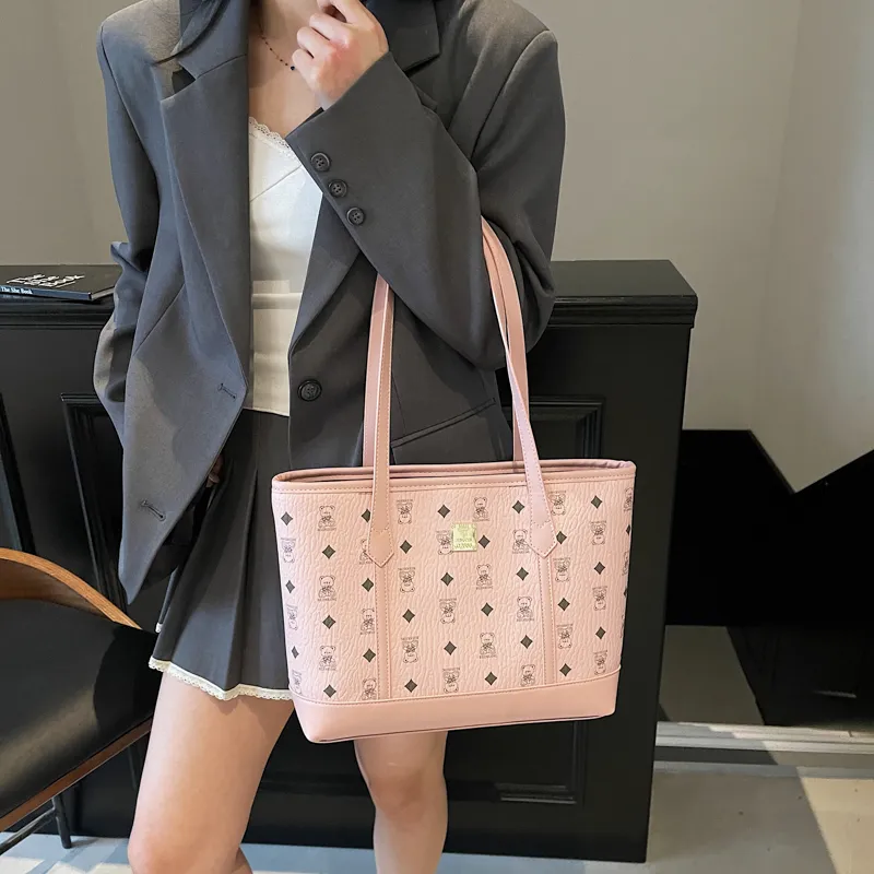 Miss Angel PU Shoulder Bag Women's Ecru/Black/Brown-25