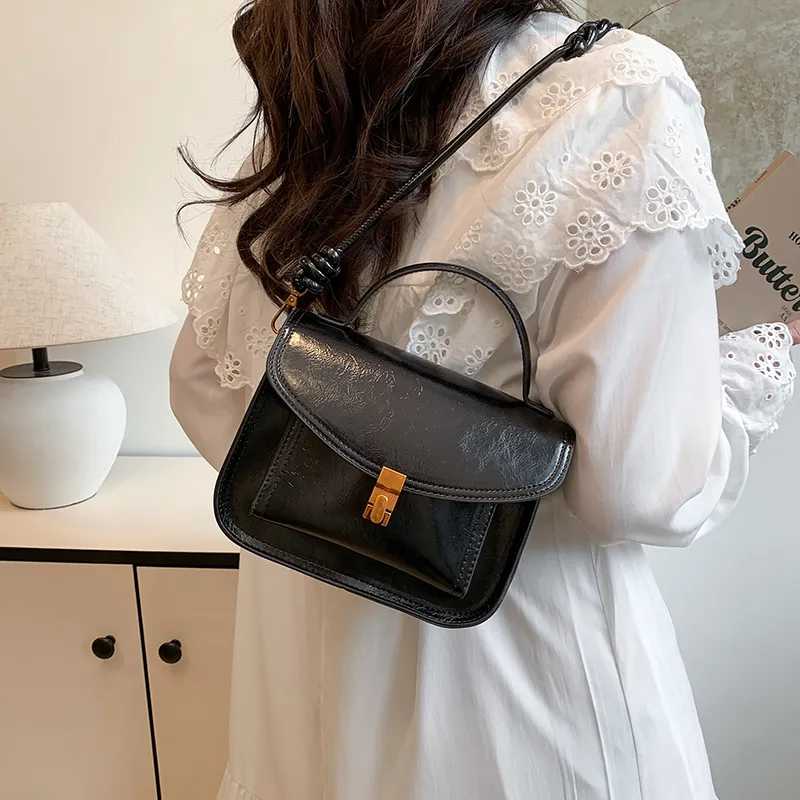 Miss Angel PU Crossbody Bag, Shoulder Bag, Handbag Women's Multicolor-11