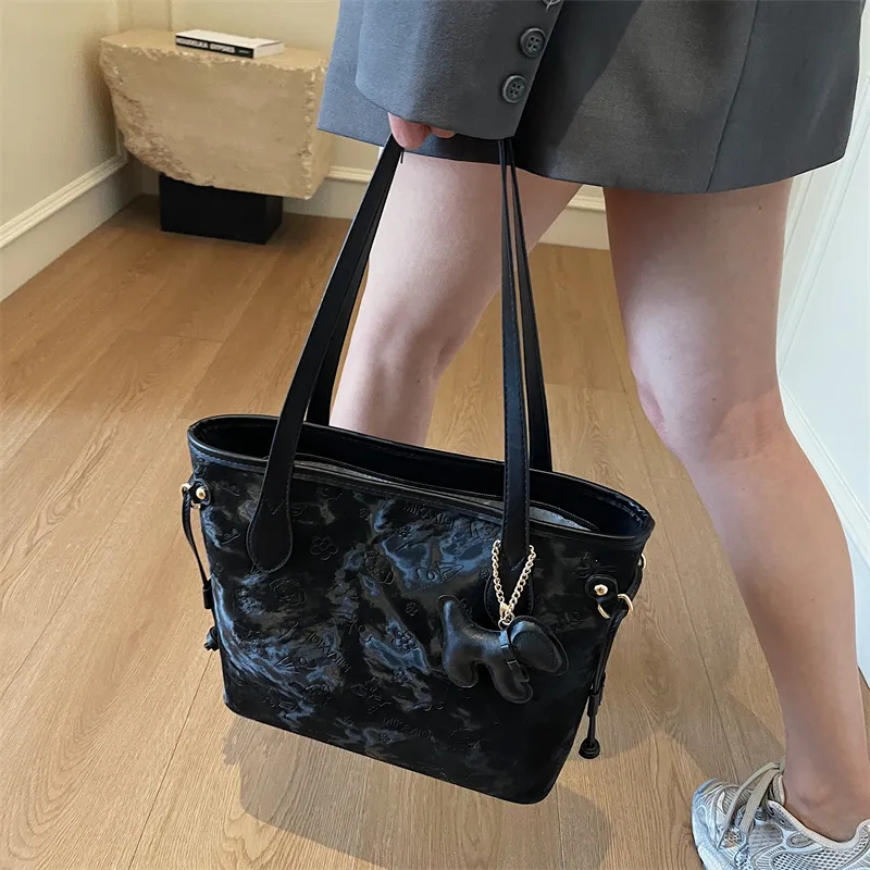 Miss Angel PU Tote Bag Shopping Bag Shoulder Bags Women's Multicolor-16