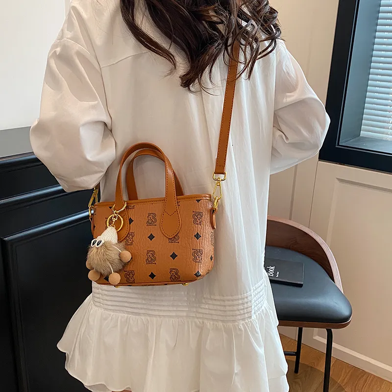 Miss Angel PU Crossbody One Shoulder Handbag Women's Multicolor-9