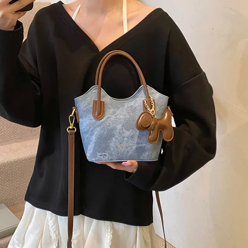 Miss Angel PU One Shoulder Handbag Women's Multicolor-23