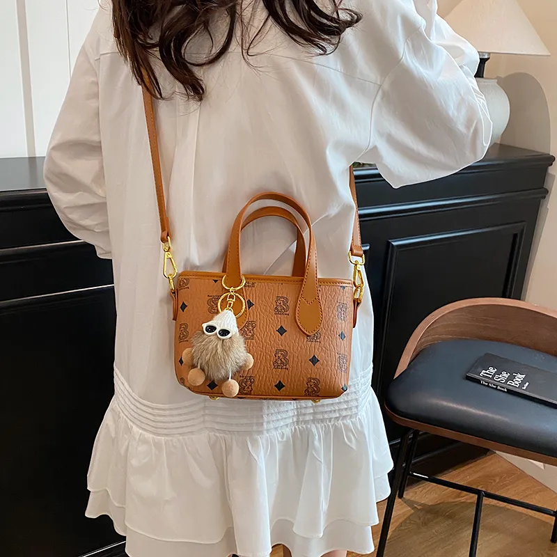 Miss Angel PU Crossbody One Shoulder Handbag Women's Multicolor-11