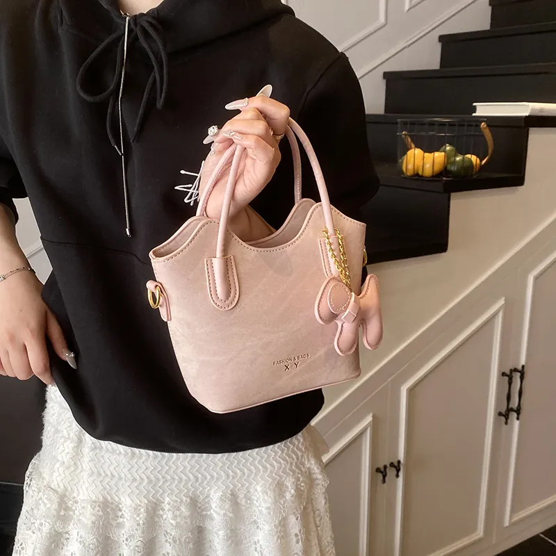 Miss Angel PU One Shoulder Handbag Women's Multicolor-16
