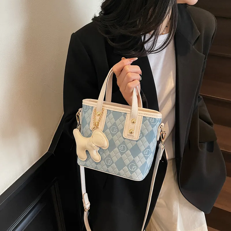 Miss Angel PU Crossbody Handbag Women's Multicolor-2