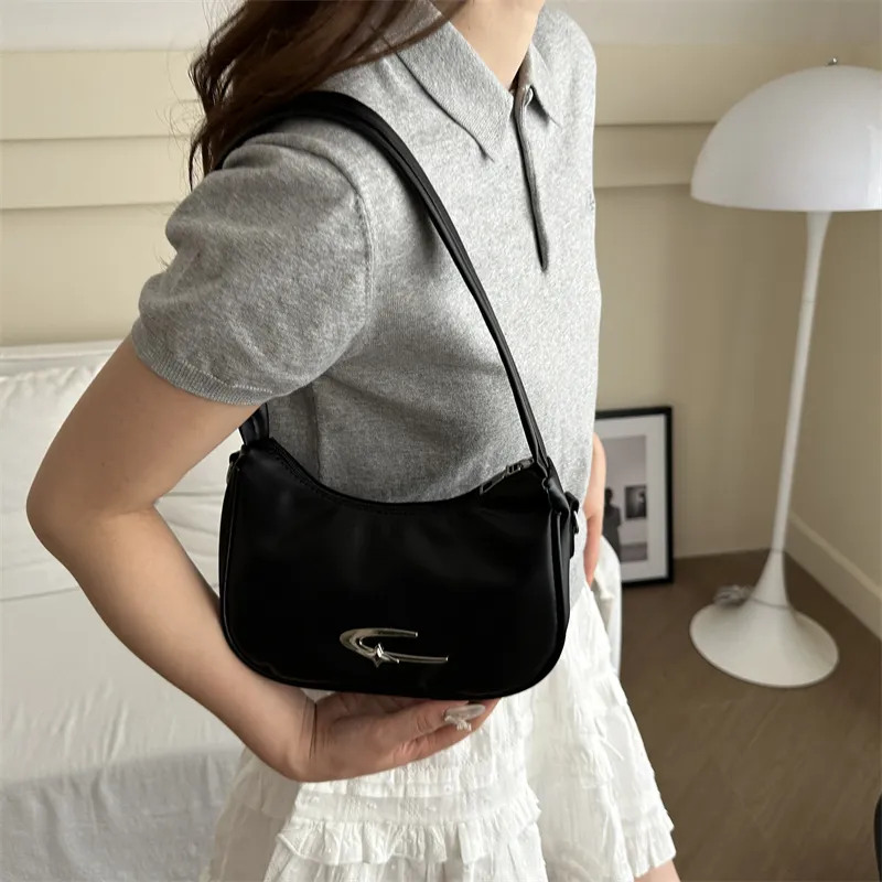 Miss Angel PU Handbag, Crossbody Bag, Shoulder Bag Women's White Silver Black Pink-9