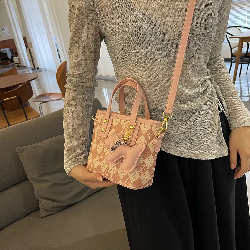 Miss Angel PU Crossbody Bag, Handbag Women's Multicolor-11