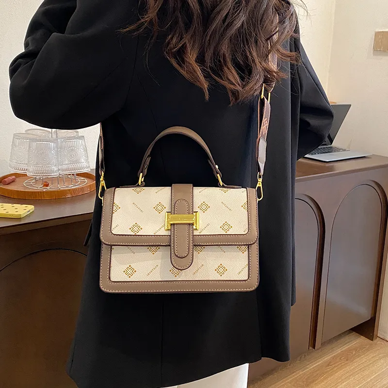Miss Angel PU Small Square Bag, Crossbody, One Shoulder Handbag Women's Multicolor-5