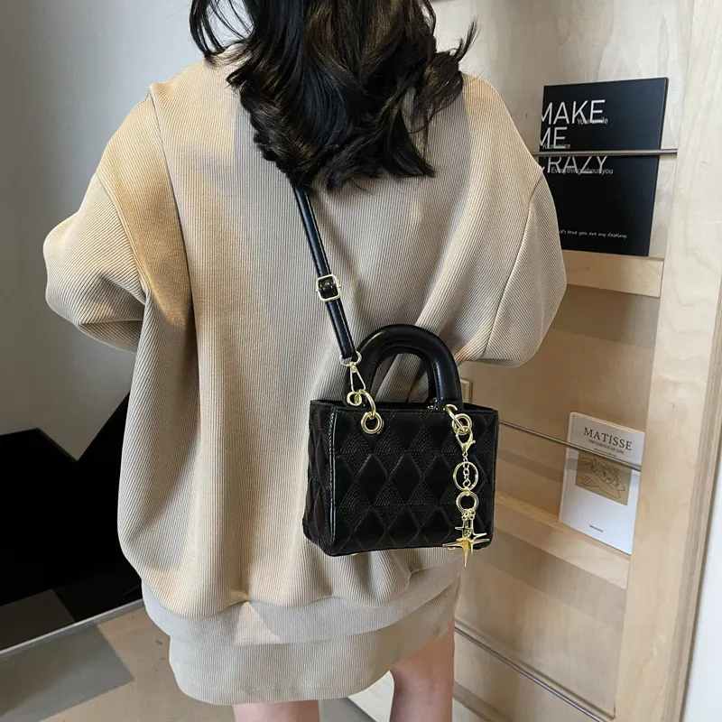 Miss Angel PU Crossbody One Shoulder Handbag Women's Multicolor-8