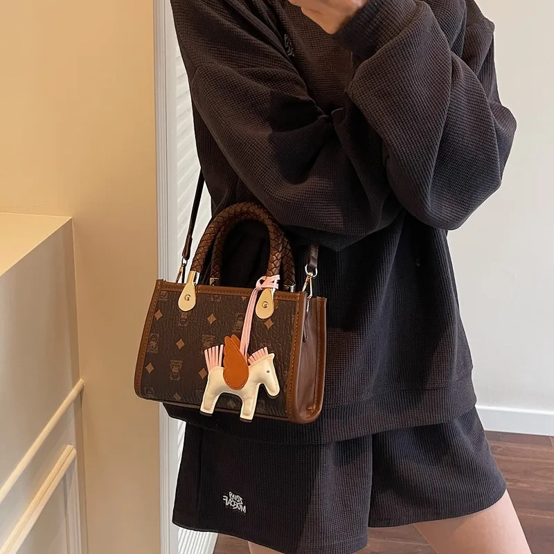 Miss Angel PU Crossbody Handbag Women's Multicolor-14