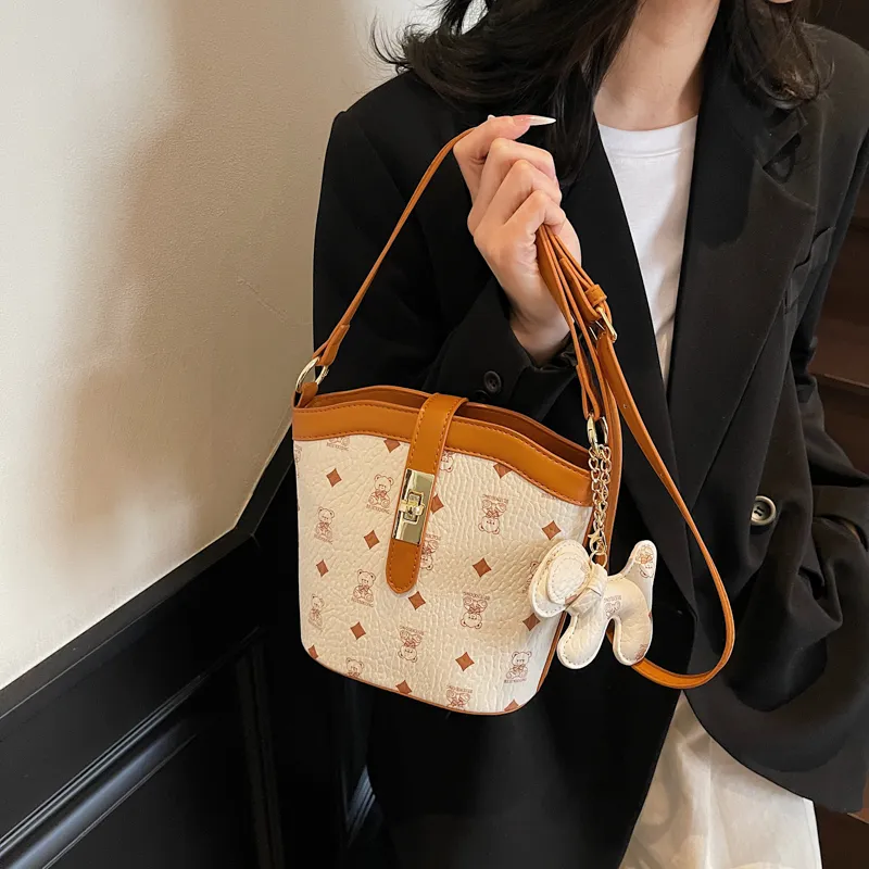 Miss Angel PU Shoulder Bag Women's Multicolor-5