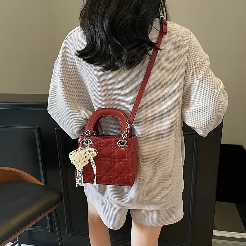 Miss Angel PU One Shoulder Handbag Women's Multicolor-29