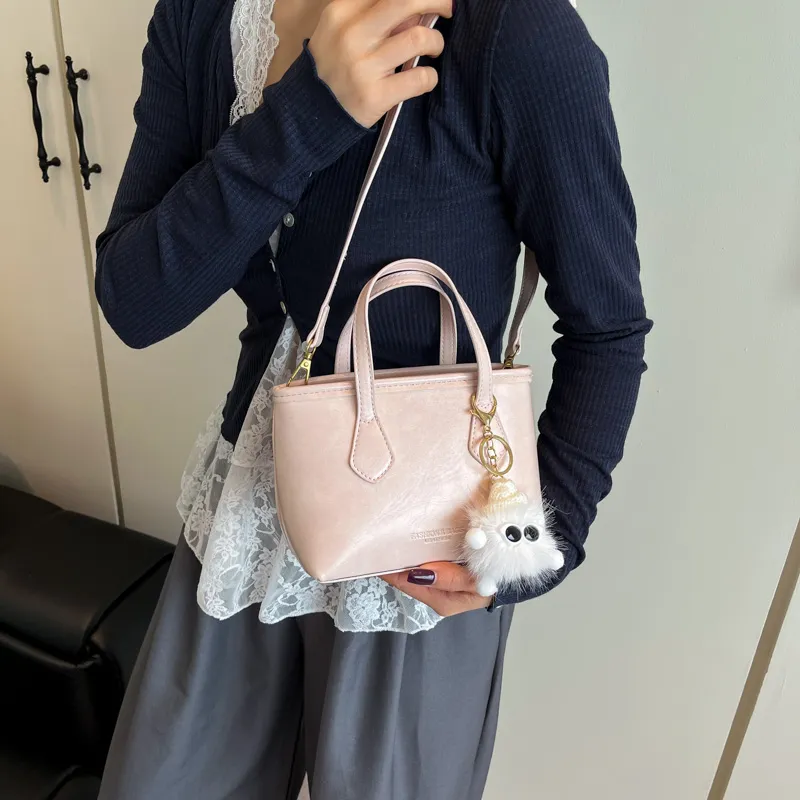 Miss Angel PU Handbag, Shoulder Bag, Crossbody Bag Women's Blue, Brown, Black, Beige, Pink-23