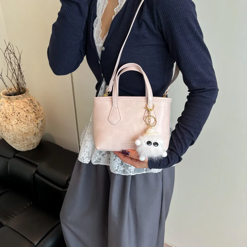 Miss Angel PU Handbag, Shoulder Bag, Crossbody Bag Women's Blue, Brown, Black, Beige, Pink-22