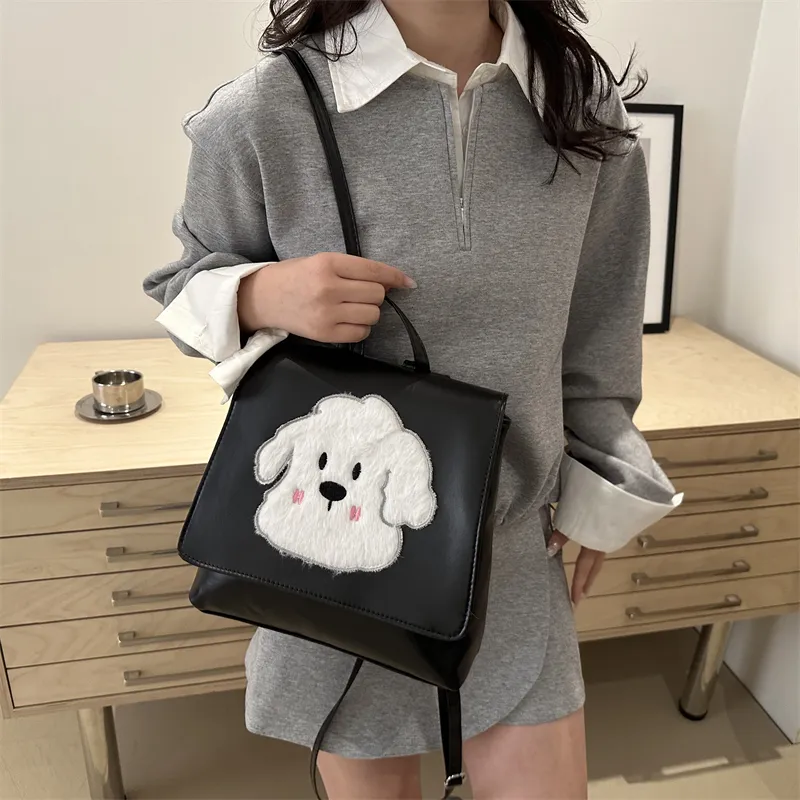 Miss Angel PU Crossbody Bag Backpack Regular Women's Multicolor-2