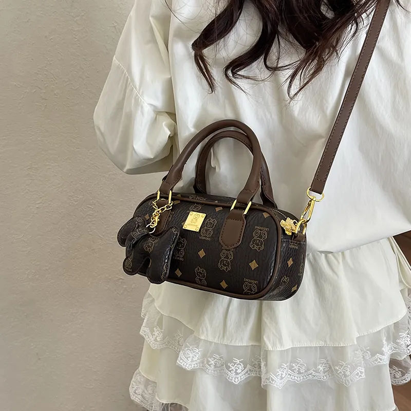 Miss Angel PU Shoulder Bag, Crossbody Bag, Handbag Women's Multicolor-16