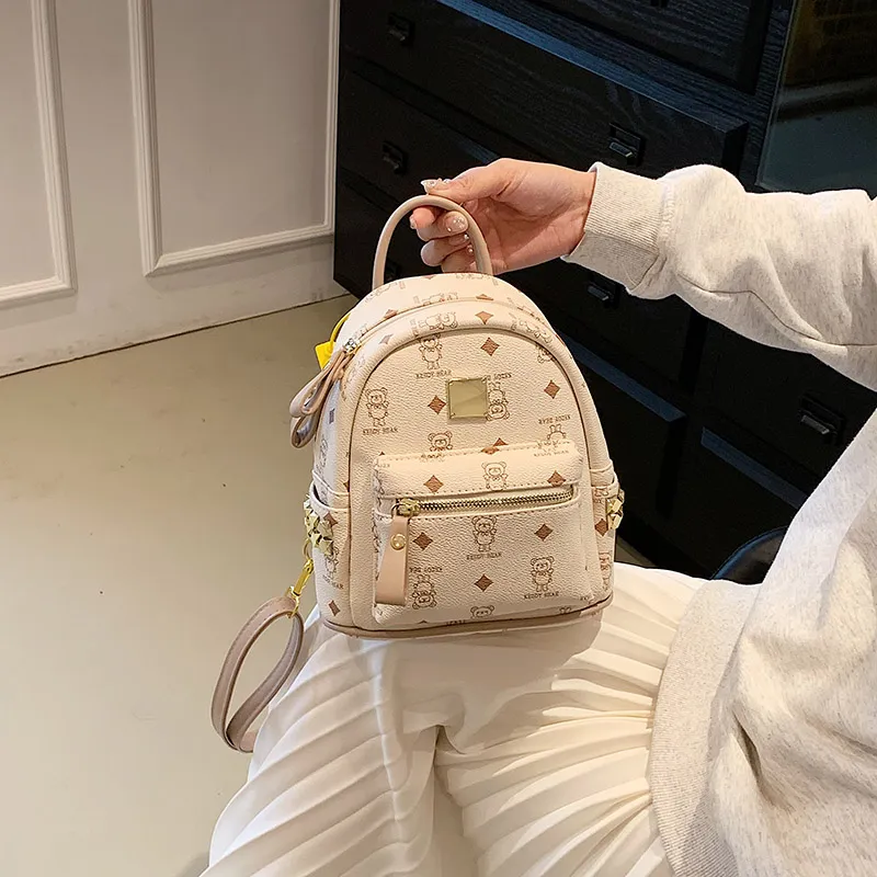Miss Angel PU Backpack Women's Multicolor-6